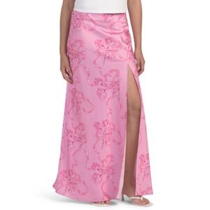 NWT LoveShackFancy Connie Skirt in Happy Pink